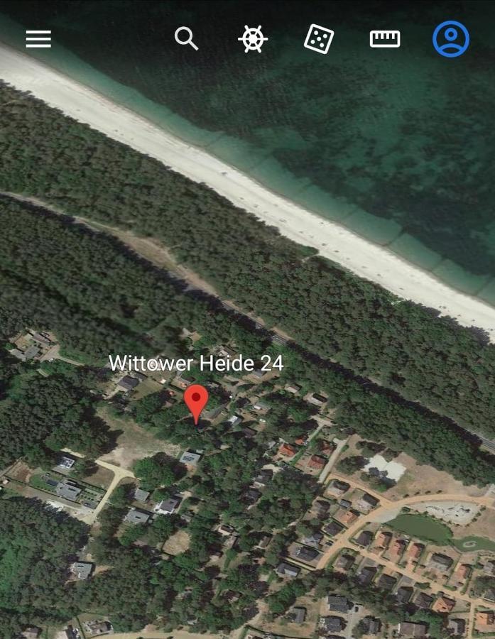 Strandhaus Wittower Heide 글로페 외부 사진